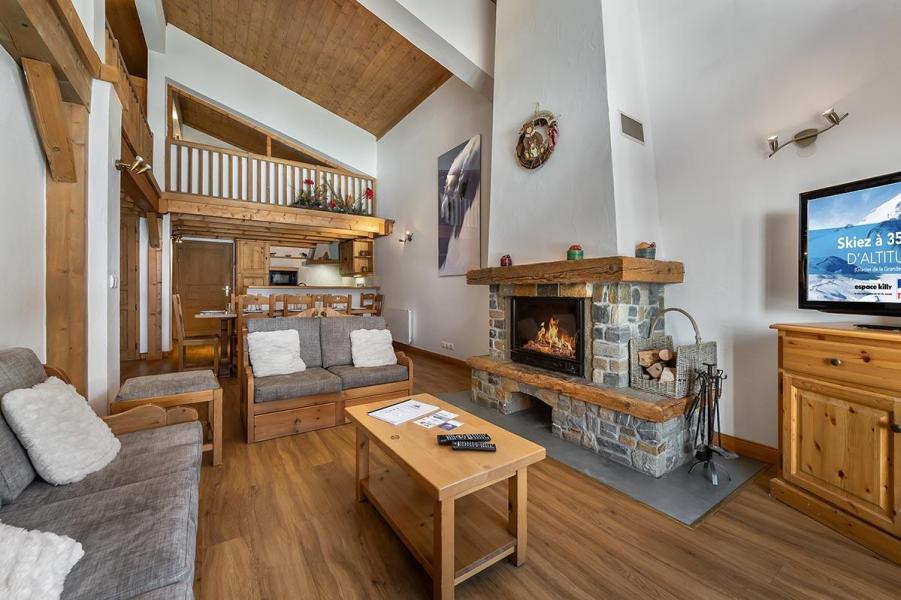 Alquiler al esquí Apartamento 3 piezas duplex - mezzanine 9 personas (5) - Résidence Les Suites du Val Claret - Tignes - Estancia