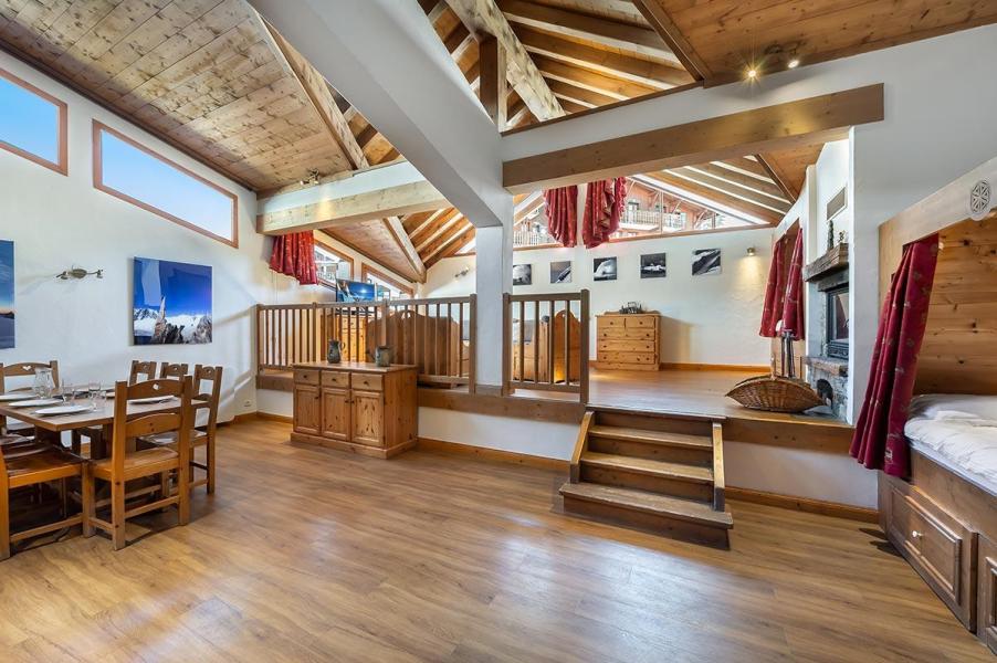 Ski verhuur Appartement duplex 3 kamers 8 personen (3) - Résidence Les Suites du Val Claret - Tignes - Woonkamer