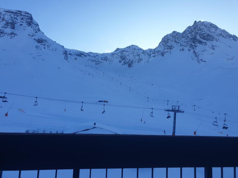 Rent in ski resort 2 room apartment sleeping corner 6 people (76) - Résidence les Tommeuses - Tignes - Terrace