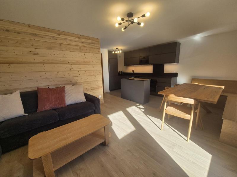 Skiverleih 3-Zimmer-Appartment für 5 Personen (03) - Résidence Maison Neuve - Tignes - Wohnzimmer