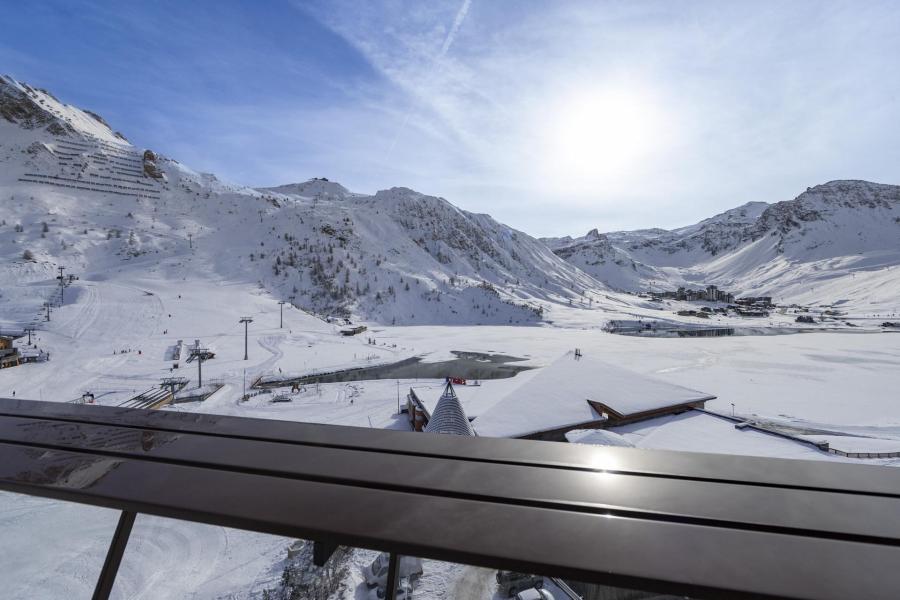 Location au ski Studio 4 personnes (0908) - Résidence Palafour - Tignes - Extérieur hiver