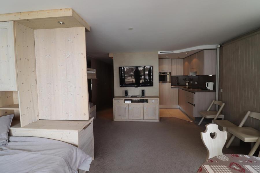 Ski verhuur Studio 4 personen (0908) - Résidence Palafour - Tignes - Woonkamer