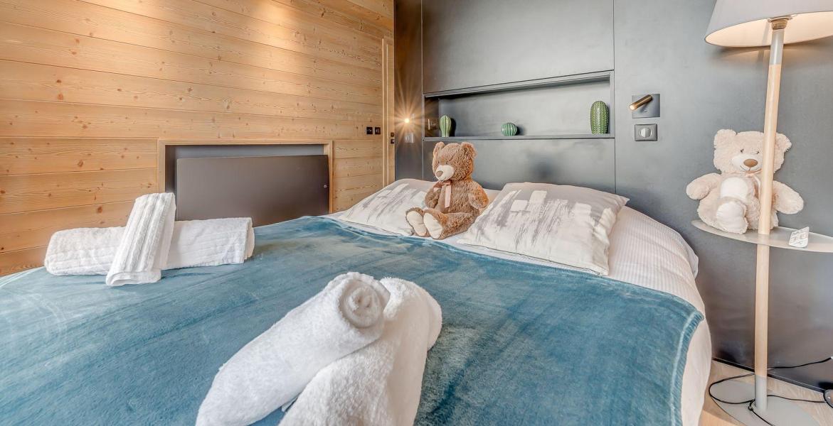 Skiverleih 2-Zimmer-Holzhütte für 5 Personen (103P) - Résidence Phoenix - Tignes - Schlafzimmer