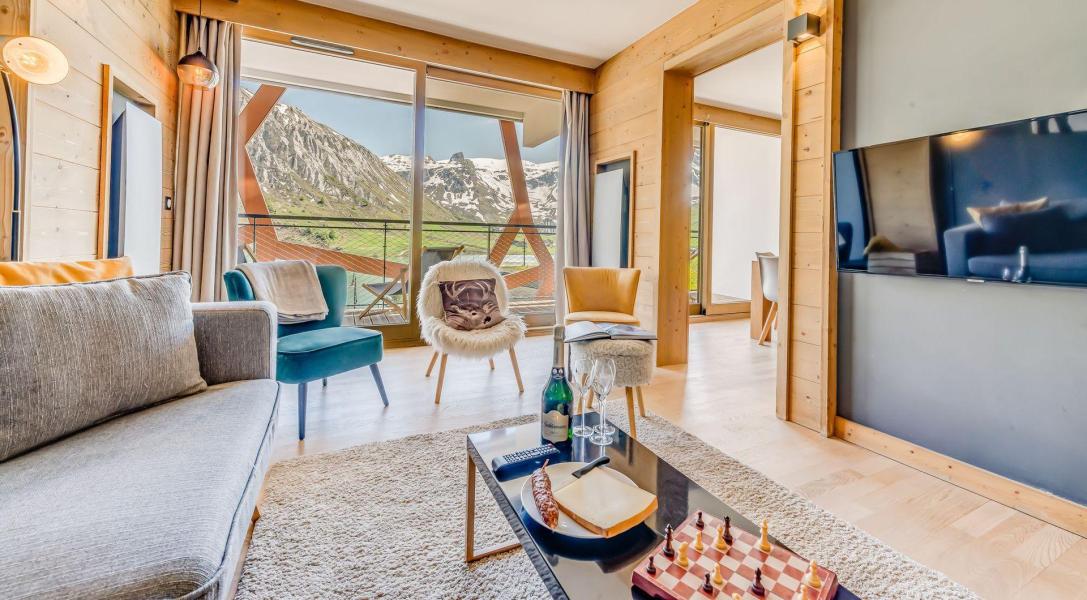 Аренда на лыжном курорте Апартаменты 5 комнат 8 чел. (201P) - Résidence Phoenix - Tignes - Салон