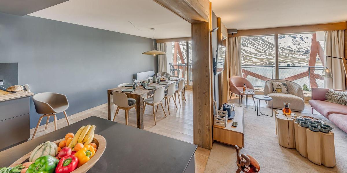 Skiverleih 5-Zimmer-Appartment für 9 Personen (403P) - Résidence Phoenix - Tignes - Wohnzimmer