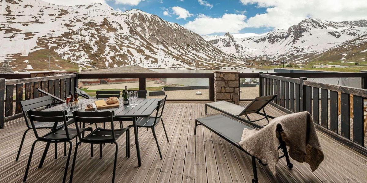 Wynajem na narty Apartament 2 pokojowy kabina 5 osób (103P) - Résidence Phoenix - Tignes - Taras