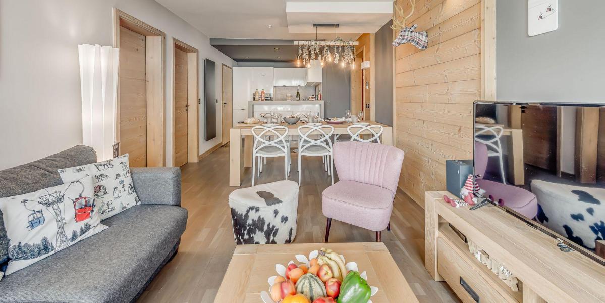 Wynajem na narty Apartament 3 pokojowy kabina 6 osób (602P) - Résidence Phoenix - Tignes - Pokój gościnny