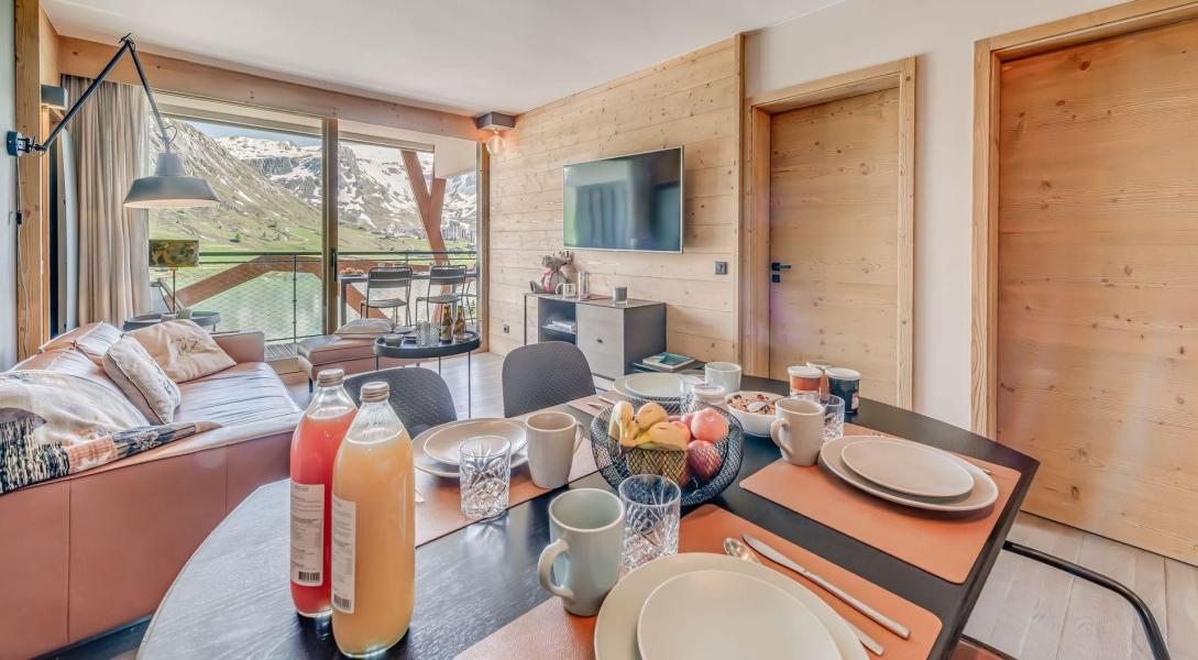 Location au ski Appartement 2 pièces cabine 5 personnes (402P) - Résidence Phoenix - Tignes - Séjour