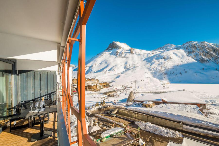 Ski verhuur Résidence Phoenix - Tignes - Balkon