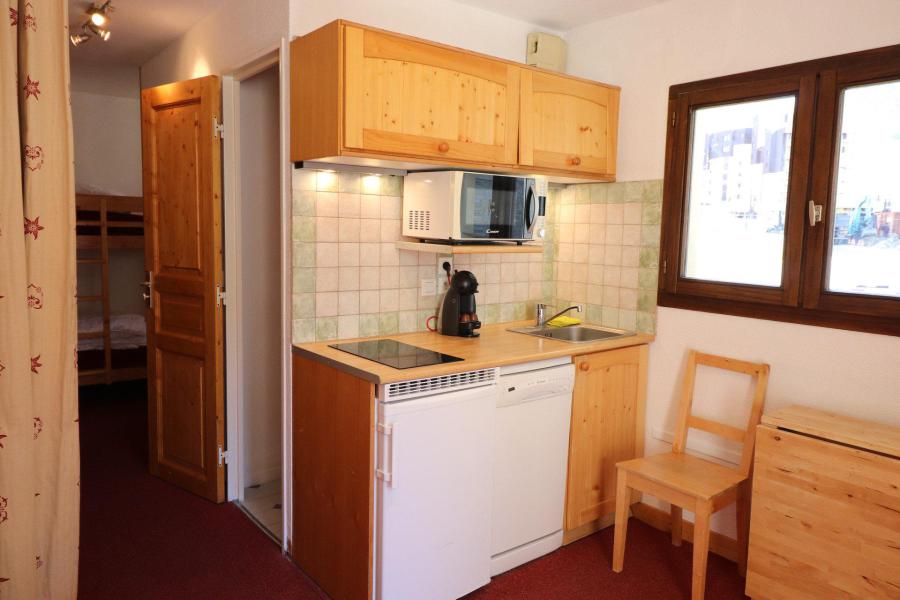 Location au ski Studio cabine 4 personnes (26) - Résidence Plein Soleil - Tignes - Kitchenette