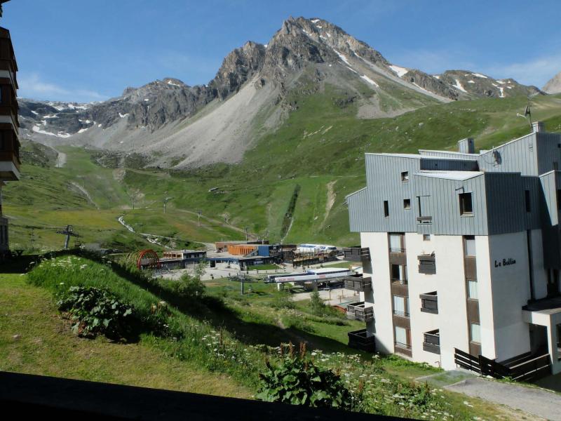 Skiverleih Studio Schlafnische 4 Personen (13) - Résidence Plein Soleil - Tignes - Balkon