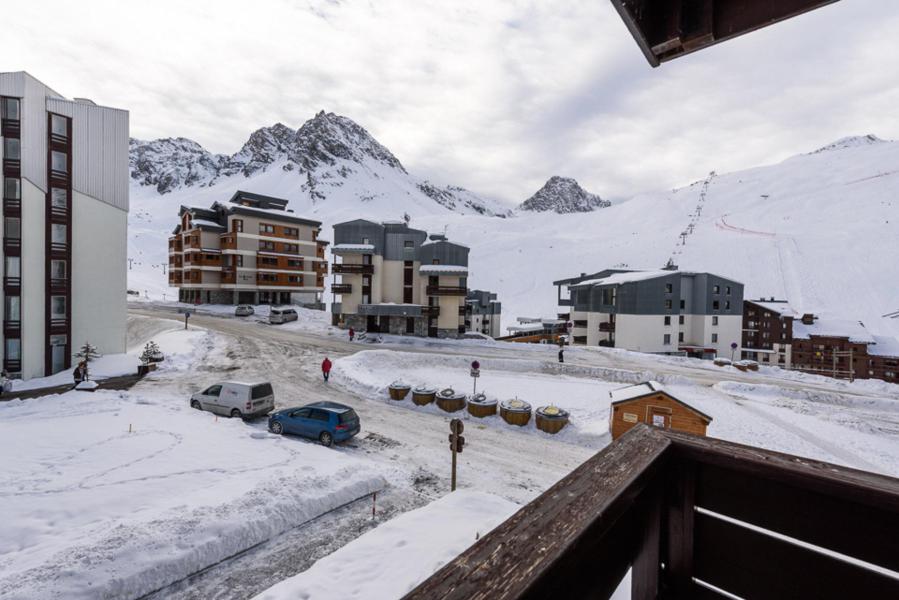 Vacances en montagne Studio coin montagne 4 personnes (10) - Résidence Prariond A - Tignes - Extérieur hiver