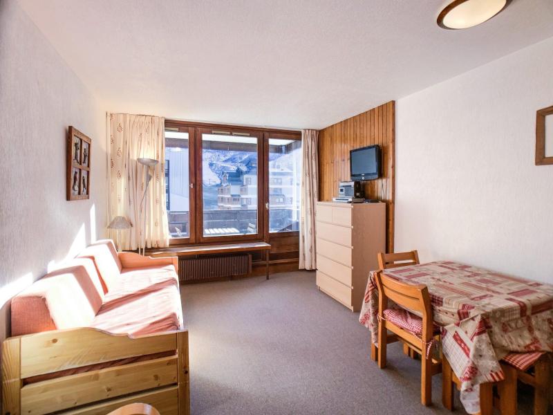 Ski verhuur Studio bergnis 4 personen (35) - Résidence Prariond A - Tignes - Woonkamer