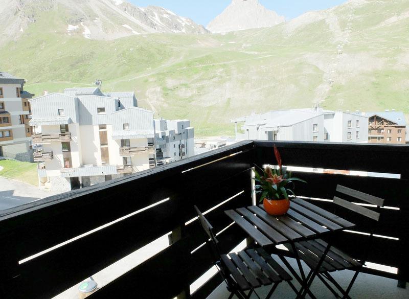 Soggiorno sugli sci Studio con alcova per 4 persone (35) - Résidence Prariond A - Tignes - Balcone