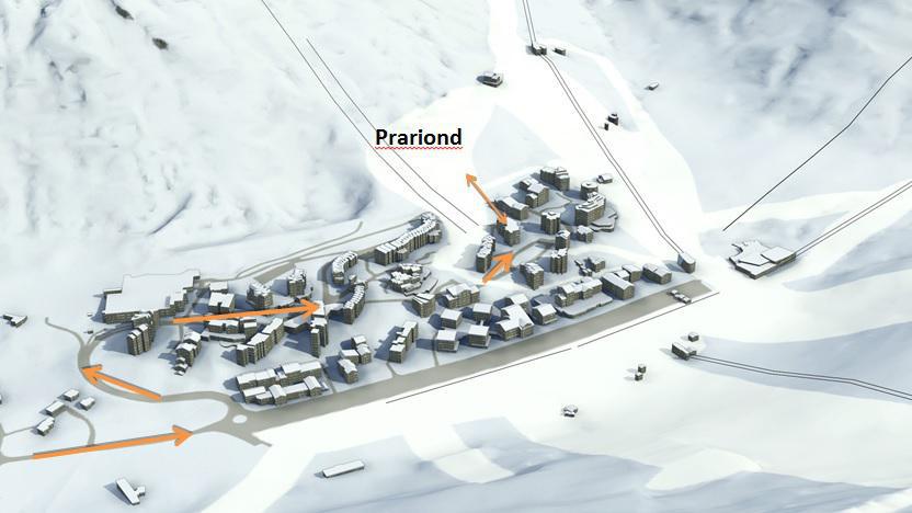 Location au ski Résidence Prariond B - Tignes