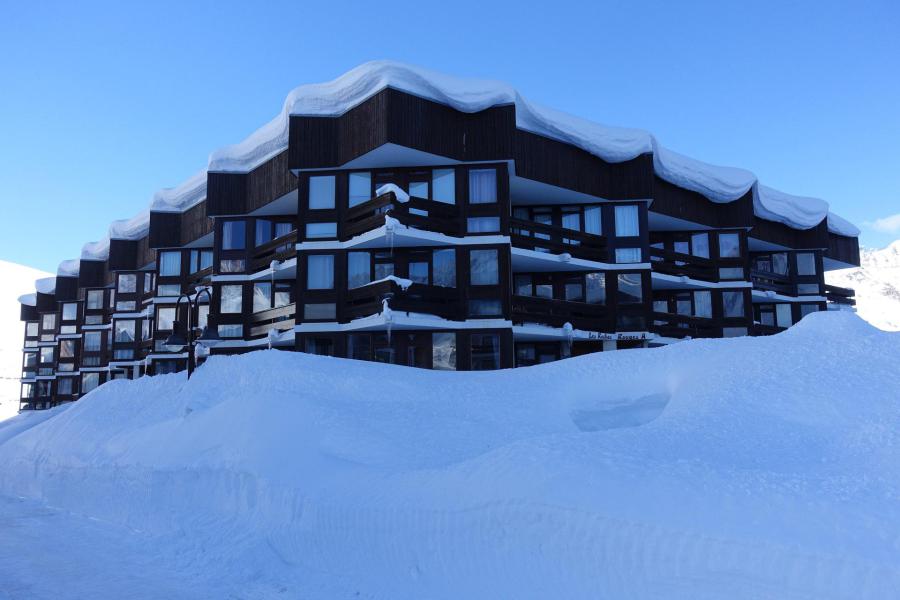 Location au ski Résidence Roches Rouges A - Tignes - Extérieur hiver