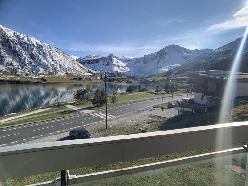 Ski verhuur Studio bergnis 4 personen (08) - Résidence Santon - Tignes - Balkon