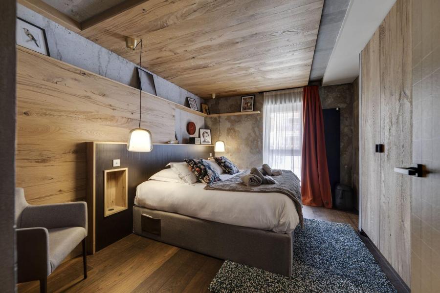 Skiverleih 6 Zimmer Maisonettewohnung für 10 Personen (TAJJ) - Résidence Semper Vivens - Tignes - Schlafzimmer