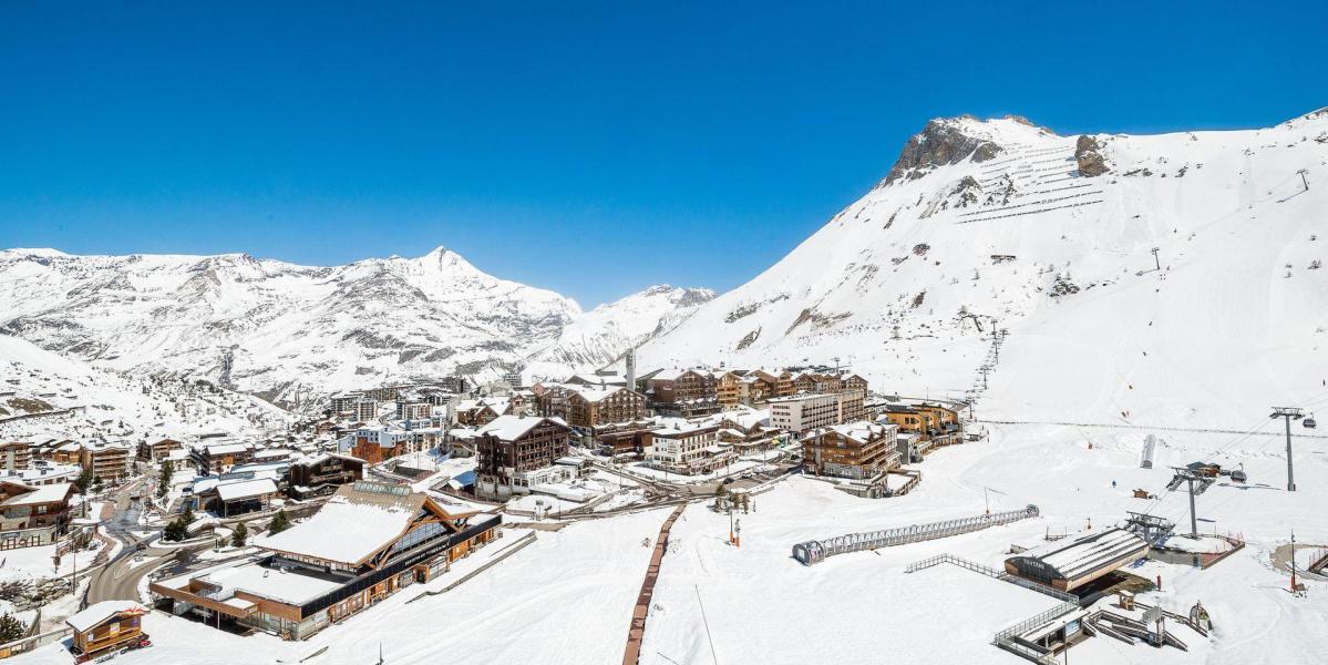 Skiverleih Résidence Super Tignes - Tignes - Draußen im Winter