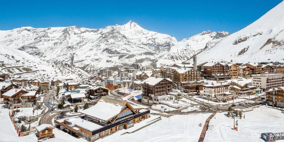 Ski verhuur Résidence Super Tignes - Tignes - Buiten winter