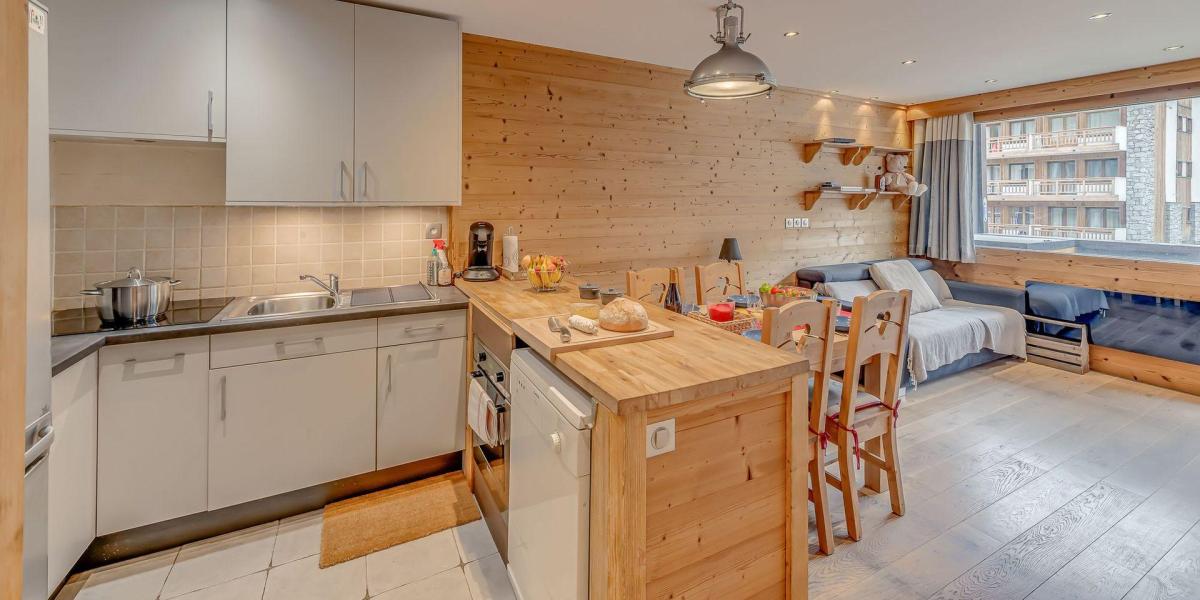 Wynajem na narty Apartament 3 pokojowy 6 osób (39 Premium) - Résidence Super Tignes - Tignes - Kuchnia