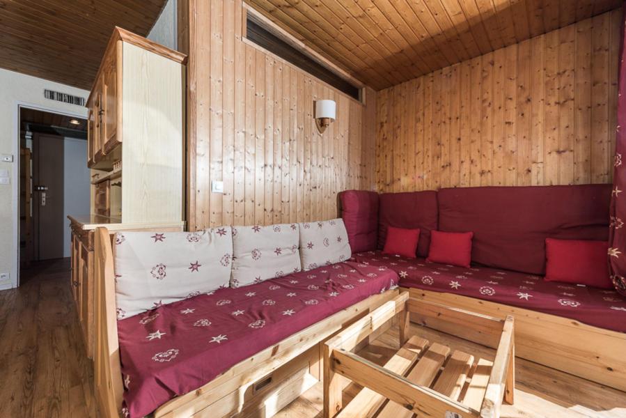 Ski verhuur Appartement 3 kamers 6 personen (CHEVRIL) - Résidence Supertignes - Tignes - Woonkamer