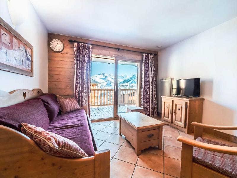 Rent in ski resort 3 room apartment 6 people (19) - Résidence Télémark - Tignes - Living room