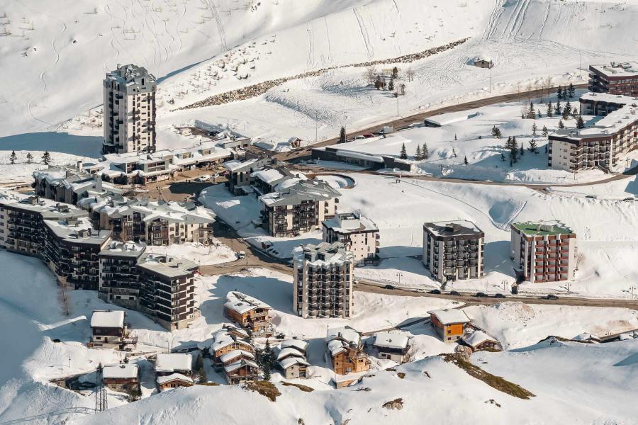 Location au ski Résidence Tour du Lac - Tignes - Extérieur hiver