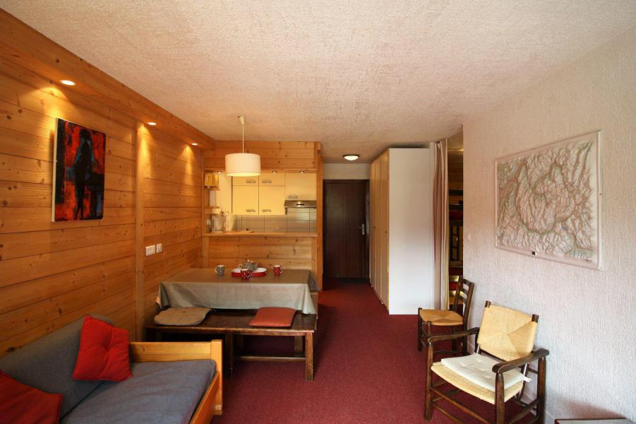 Ski verhuur Appartement 2 kamers bergnis 6 personen (32CL) - Résidence Tour du Lac - Tignes - Woonkamer