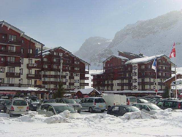 Аренда на лыжном курорте Квартира студия для 2 чел. (10) - Rond Point des Pistes - Tignes - зимой под открытым небом