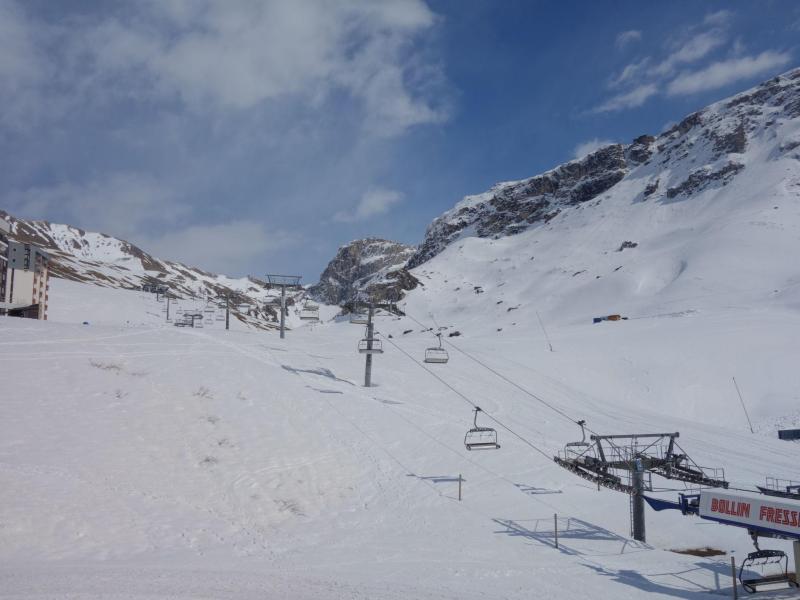 Location au ski Studio 4 personnes (3) - Rond Point des Pistes - Tignes - Extérieur hiver