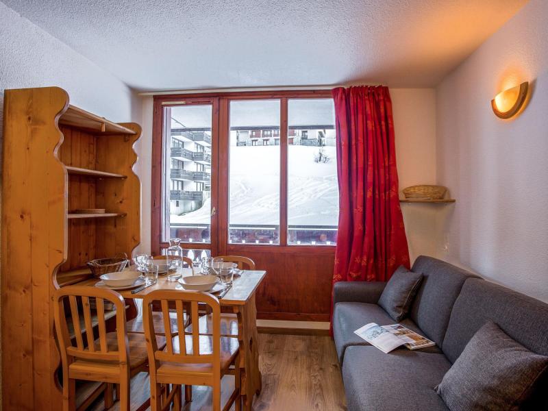 Ski verhuur Studio 4 personen (12) - Rond Point des Pistes - Tignes - Woonkamer