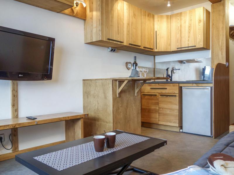 Location au ski Studio 4 personnes (13) - Rond Point des Pistes - Tignes - Kitchenette