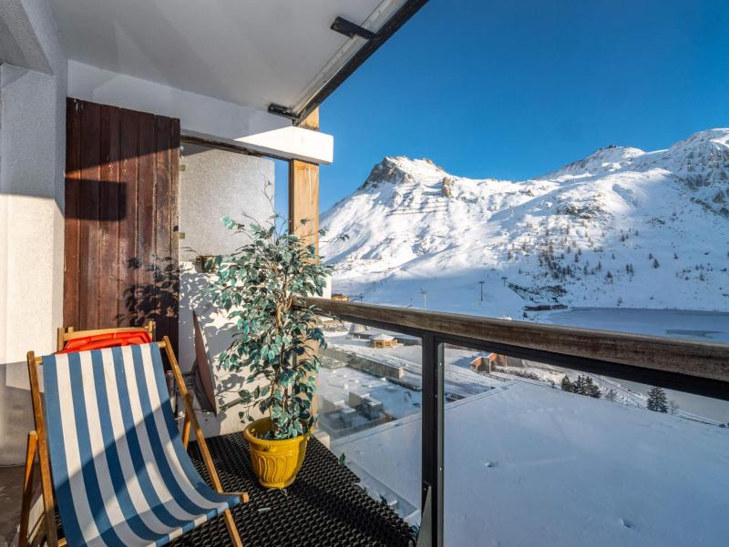 Ski verhuur Appartement 3 kamers 7 personen (24) - SHAMROCK - Tignes - Balkon