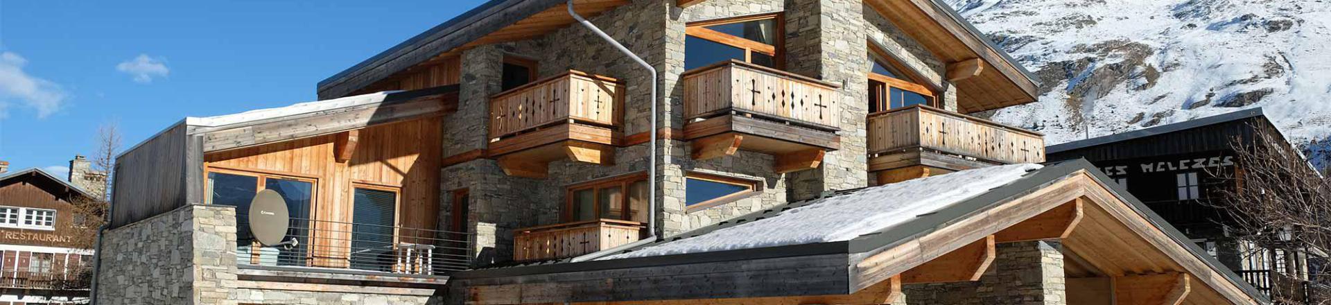 Rent in ski resort Chalet Alpinium 2 - Tignes - Winter outside