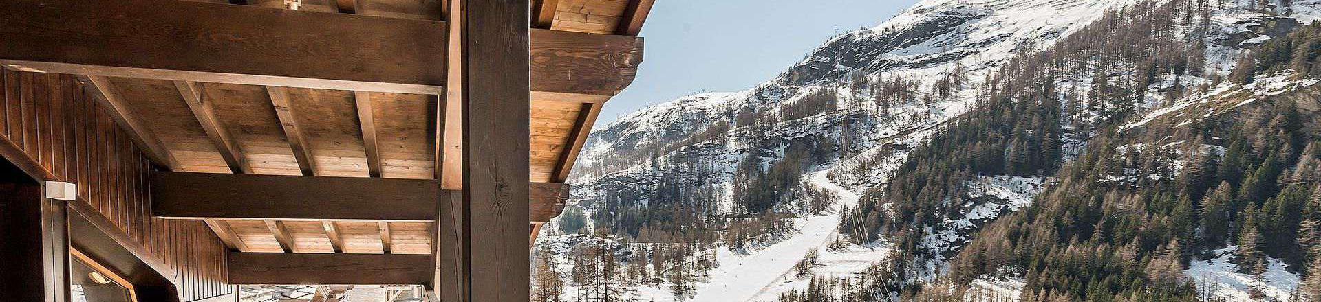 Аренда на лыжном курорте Chalet Casa Alba - Tignes - зимой под открытым небом