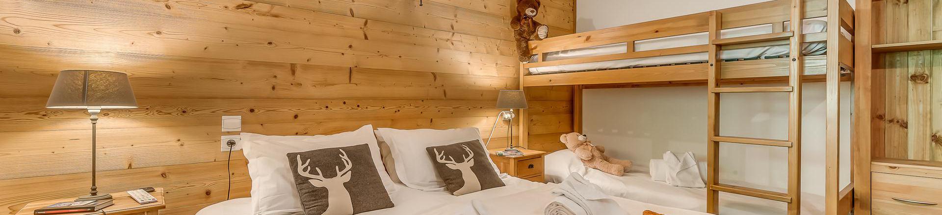 Rent in ski resort 4 room chalet 8 people (CH) - Chalet Cotton Wood - Tignes - Apartment