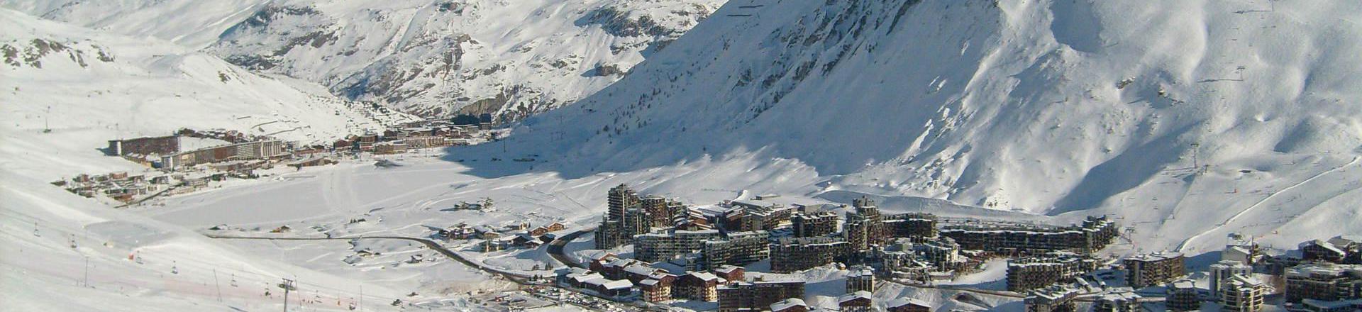 Ski verhuur Chalet l'Armoise - Tignes - Kaart