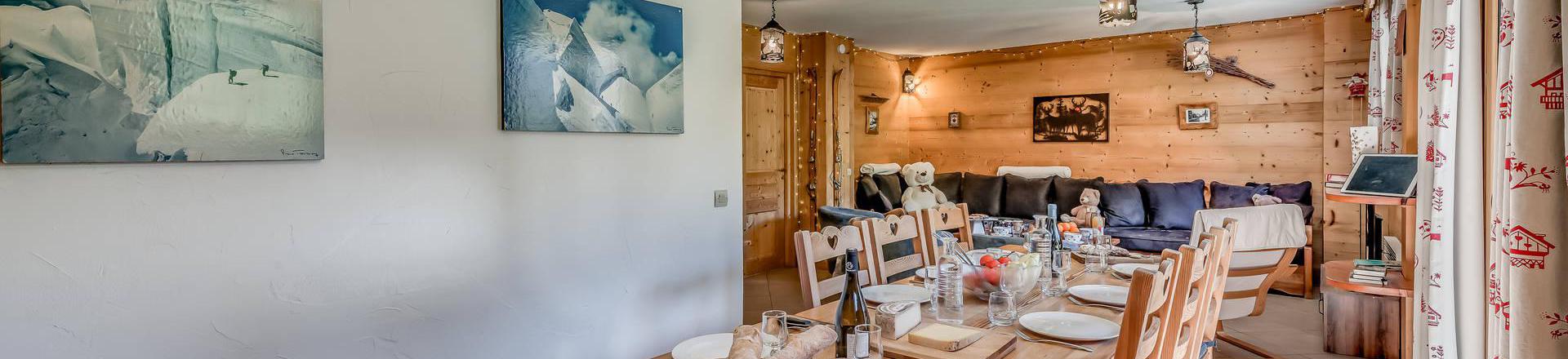 Rent in ski resort 8 room chalet 14 people (CH) - Chalet l'Armoise - Tignes - Apartment