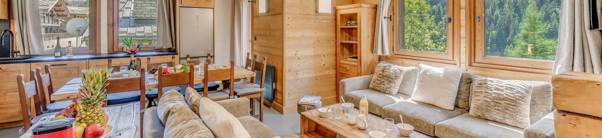 Location au ski Chalet triplex 6 pièces 10 personnes (CH) - Chalet Napoléon - Tignes