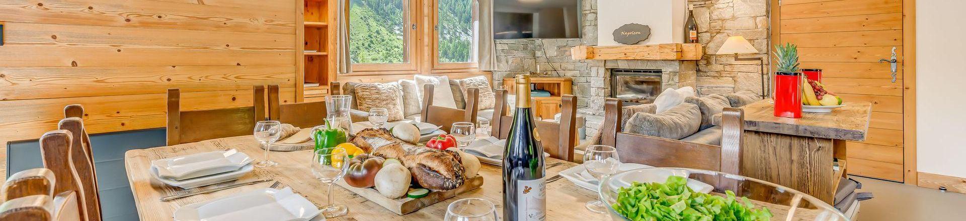 Location au ski Chalet triplex 6 pièces 10 personnes (CH) - Chalet Napoléon - Tignes