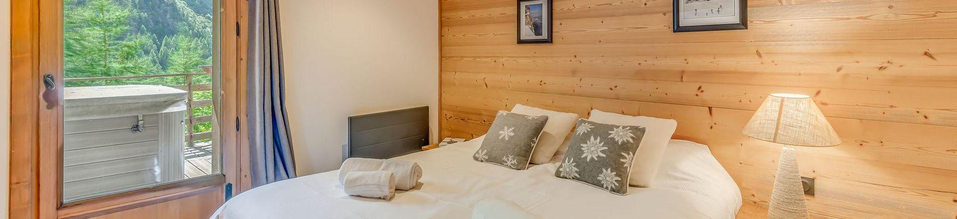 Location au ski Chalet triplex 6 pièces 10 personnes (CH) - Chalet Napoléon - Tignes - Chambre