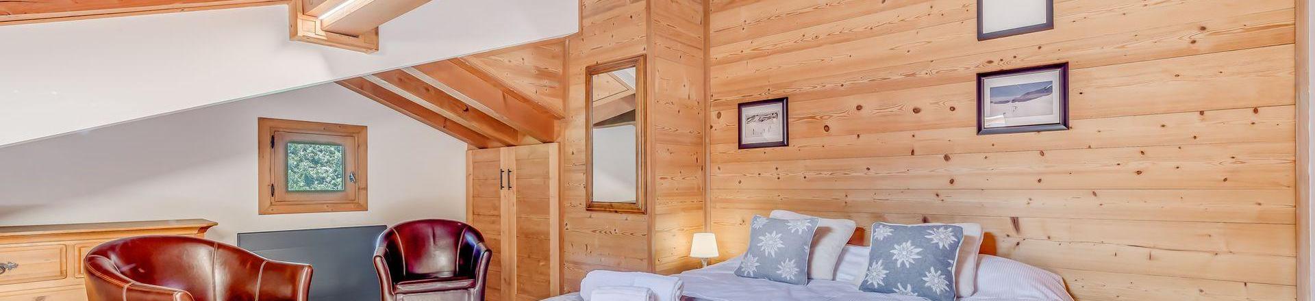 Location au ski Chalet triplex 6 pièces 10 personnes (CH) - Chalet Napoléon - Tignes - Chambre