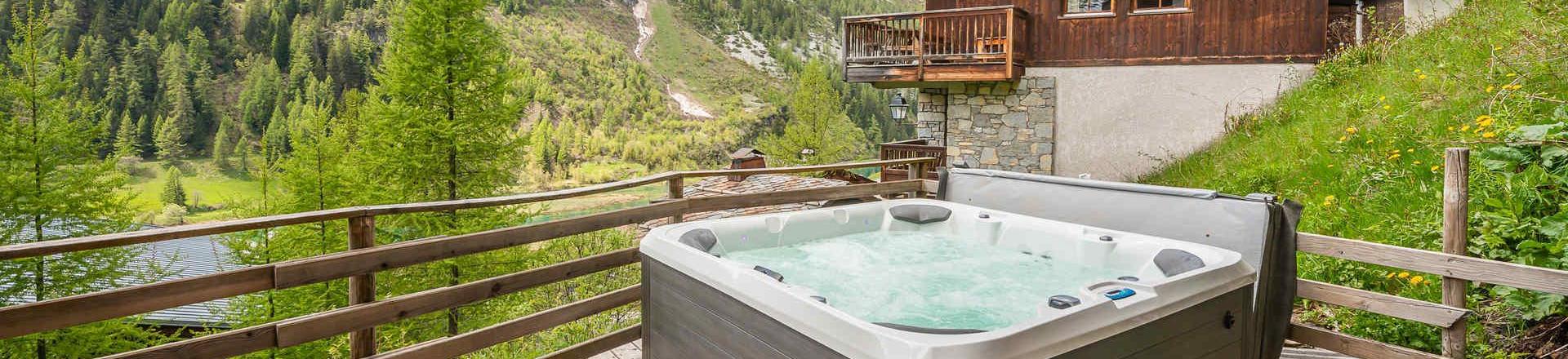 Аренда на лыжном курорте Chalet Napoléon - Tignes - Терраса