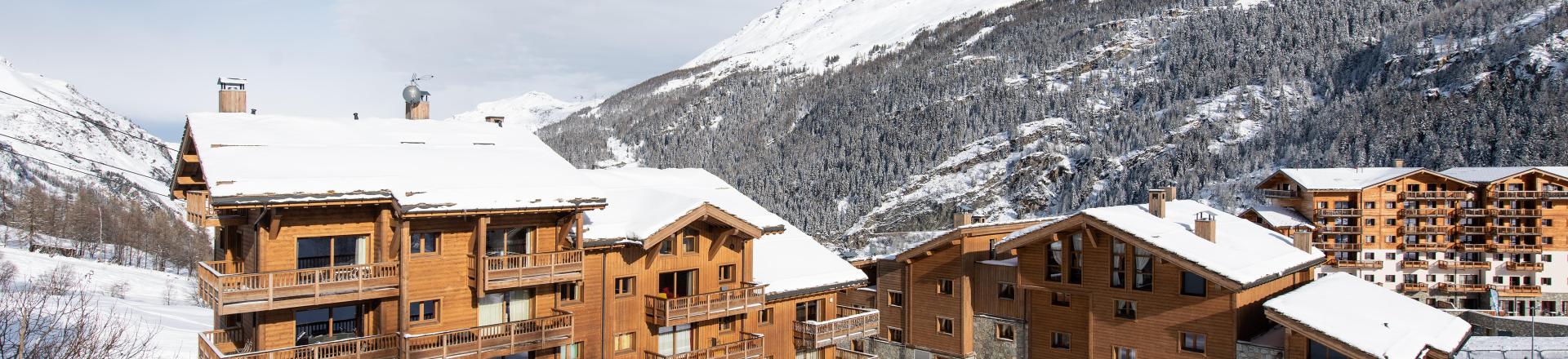 Ski verhuur Résidence Boutique Lodge des Neiges - Tignes - Buiten winter