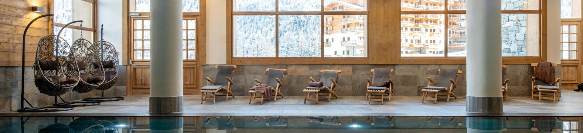 Аренда на лыжном курорте Résidence Boutique Lodge des Neiges - Tignes - Бассейн