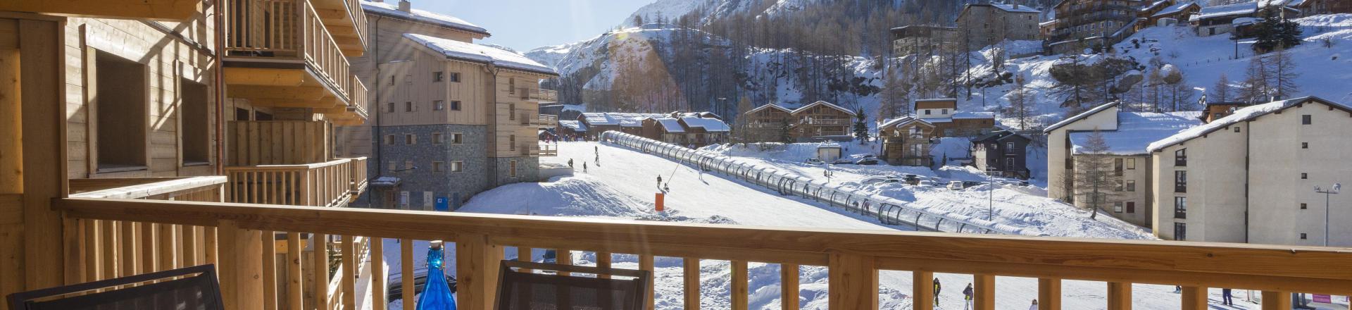 Rent in ski resort Résidence Club MMV L'Altaviva - Tignes - Balcony
