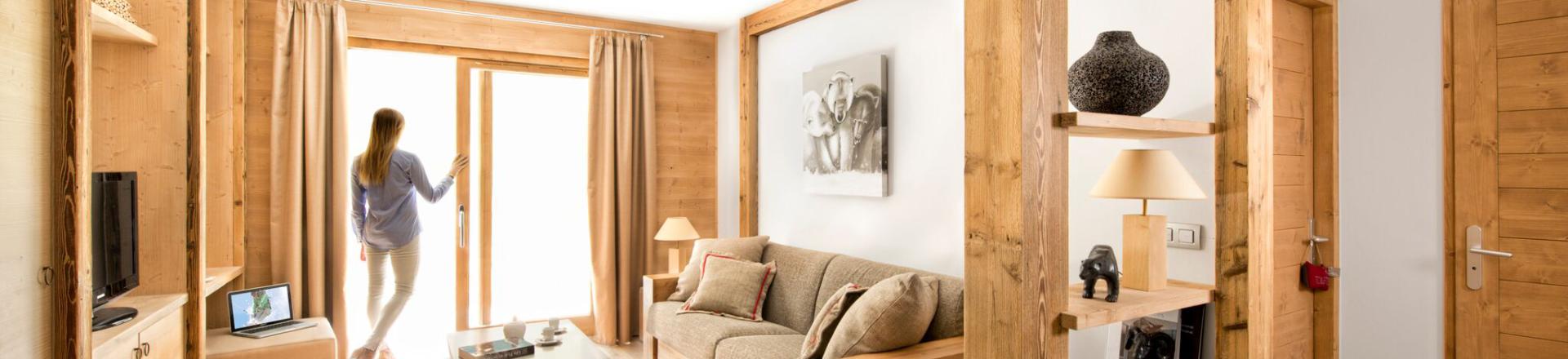 Rent in ski resort Résidence Santa Terra - Tignes - Living room