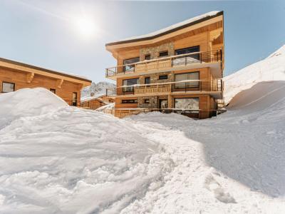 Rent in ski resort 2 room apartment 6 people (1) - Altitude 2100 - Tignes - Winter outside