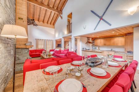 Rent in ski resort 7 room chalet 12 people (CH) - Chalet Aspen - Tignes - Dining area